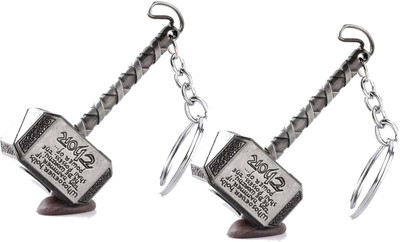 ABEL (Pack Of 2) Thor Hammer Key Chain