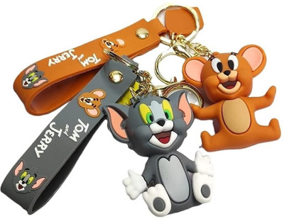 SRG Tag Tom and Jerry fan merchandise Classic animation keychain_KC Fancy Key Chain