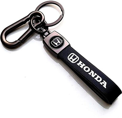 ABEL GENUINE LEATHER Car Bike Key chain and key rings FOR H O N D A Key Chain