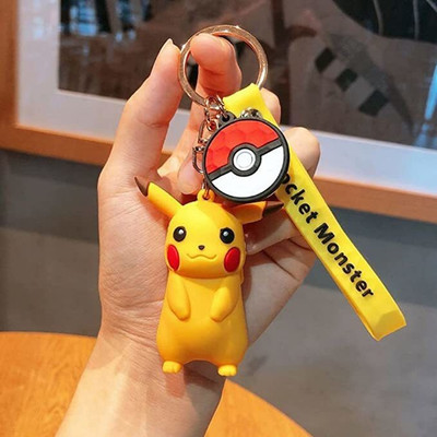 ABEL Cute 3D Pikachu Keychain Key Chain