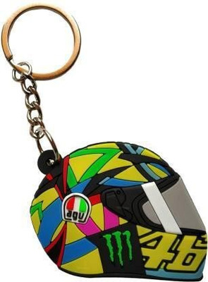 ABEL Double Sided New Helmet Designed Key Chain