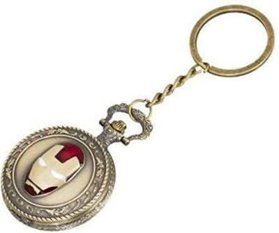 BBG NEW_Iron Man premium quality pocket watch keychain Key Chain
