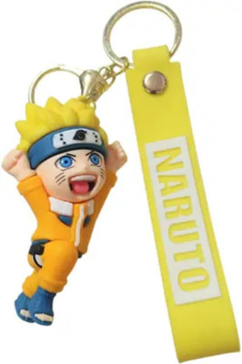 VEMILIO 3D Keychain Anime (Uzumaki) Keyring for Bag, Car Or Gift Key Chain