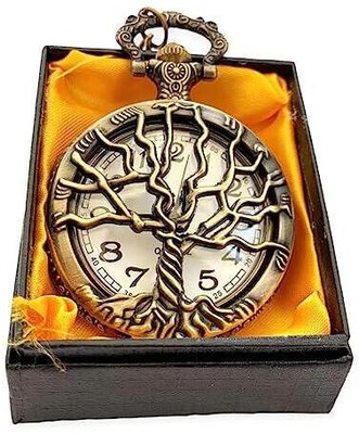 BBG FK_Tree Theme design pocket watch keychain for men & woman Key Chain