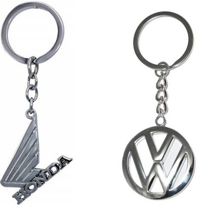 GSV Volkswagen,Wings HondaLogo silver metal Keychain best quality keychain Key Chain