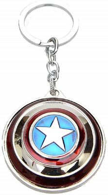 ABEL Captain America Shield Keyring (Multi) Key Chain