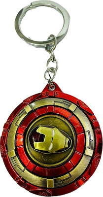 BBG FK_Avengers Superhero Iron Man high quality rotating keychain Key Chain