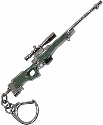 ABEL PUBG Sniper Magmum AWM 8x zoom Locked Key Chain