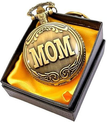 BBG FK_MOM Vintage Pocket Watch Metal Keychain for gifting Key Chain