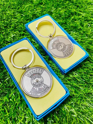 BBG NEW_Combo of 50 years Calender premium quality heavy metal keychain Key Chain
