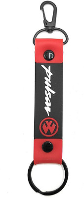 ABEL Pulsar Rubber Double side print Keychain with Hook. Key Chain