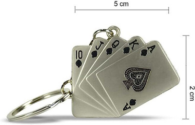 ABEL metal playing cards premium keychain Key Chain