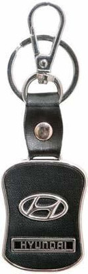BBG FK_Hyundai Car Logo chrome finish metal hook key chain Key Chain