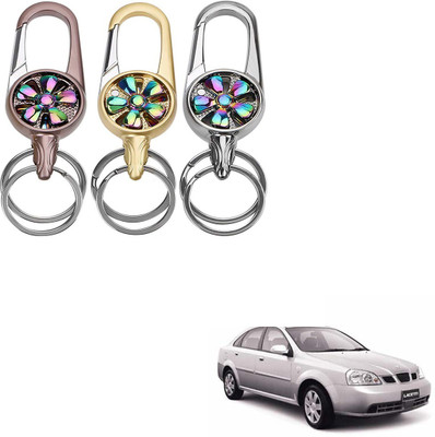 ABEL Rotating Spinner Design Metal Key Ring for 6 Series Key Chain