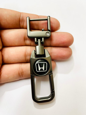BBG NEW_Trendy Design Heavy Duty metal hook for HONDA Car double sided hook keychain Key Chain