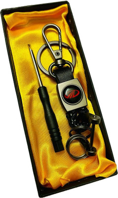 BBG NEW_Trendy Mahindra Car high quality keychain with hook Key Chain