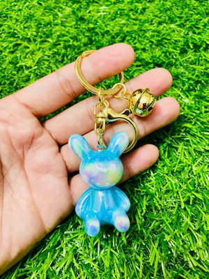 BBG NEW_Cute Bunny Panda 3D acrylic premium quality keychain for girls Key Chain