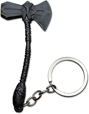 swagtreg Stylish Stormbreaker Axe Keychain – Superhero Thor Inspired Mini Weapon For fans Key Chain