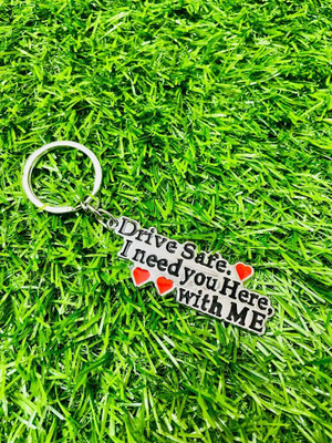 BBG NEW_heavy Metal Drive Safe i need you keychain for loved ones Key Chain