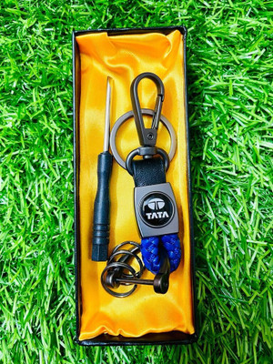 BBG NEW_Stylish Tata Car high quality hook keychain for Nexon,Punch,Harrier,Safari Key Chain