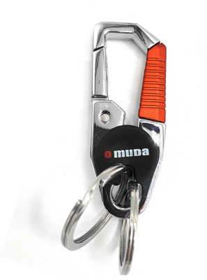 ABEL 3747 Metal Keychain Orange color Key Chain