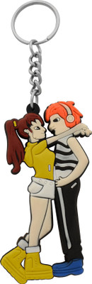 ABEL Young Boy and Girl Keychain (1324) Key Chain