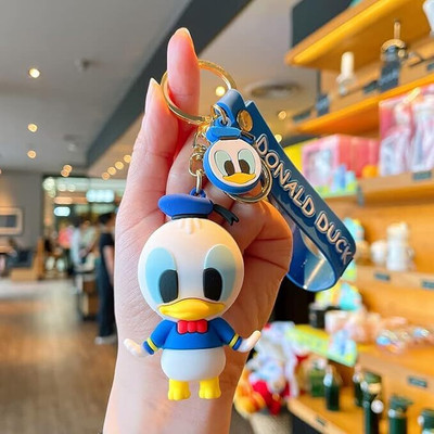 BBG FK_Donald DUck Cartoon high quality premium metal hook keychain Key Chain