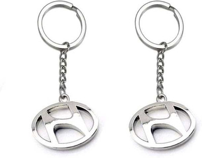 ABEL Combo Of Hyundai Metal Keychain For Car & Bike Keychain Best Quality Key Chain