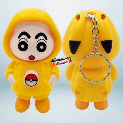 GSV Shinchan Face Expression Changing Keychain – Super Cute_J1124 Key Chain