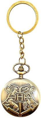 BBG NEW_Harry Potter Series H pocket watch keychain for men & woman Key Chain