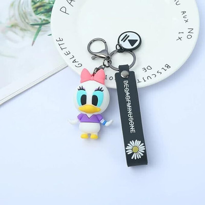 BBG FK_Cute Duck Donald high quality keychain with hook & strap key ring Key Chain