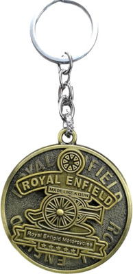 ABEL Imported Metallic Rotating Key chain for RE Bullet Bike Brass for Men & Women Key Chain