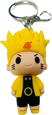 BBG NEW_Anime Famous Naruto character 3D pvc keychain Key Chain