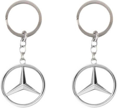 GSV MercedesLogosilver metal Keychain best quality keychain Key Chain