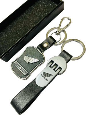 BBG FK_Honda Chrome finish premium quality high quality keychain Key Chain