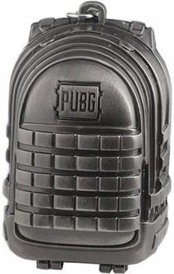 ABEL Pubg Battleground Backpack Matt Black Metal Keychain Key Chain