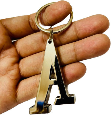 BBG FK_Trendy Alphabet A high quality heavy latest design keychain for cars/bikes Key Chain