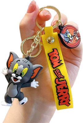 ABEL Tom Keychain for Bag/ Door/ Scotty Key-Ring [Pack 1, Multicolor] Key Chain