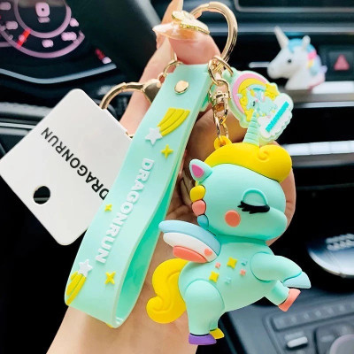 toyprofessor Unicorn Bag Keychain for Women Girls and Boys Key Chain