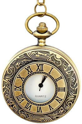 BBG FK_Roman Numbers Attractive Vintage Pocket Watch Metal Keychain for gifting Key Chain
