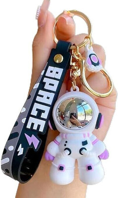 BBG FK_Astronaut Double Pendant Ring Cartoon Student Anime keychain (Type-10) Key Chain