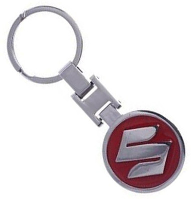 SUZUKI logo Keychains red Key Chain