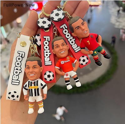 BBG FK_CR7 Footballer Ronaldo premium quality 3d pvc keychain Key Chain