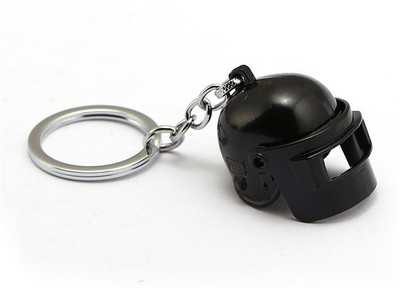 ABEL Pubg Black Helmet Metal Key Chain