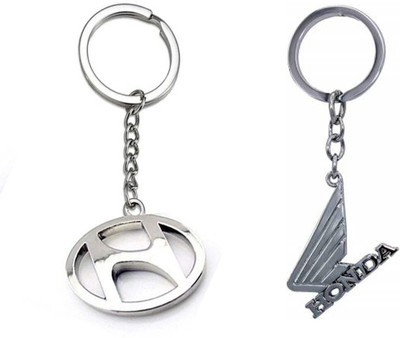 GSV Wings Honda,HyundaiLogo silver metal Keychain best quality keychain Key Chain