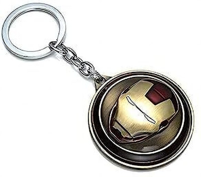 BBG FK_Avengers Iron Man rotating metal premium quality keychain Key Chain