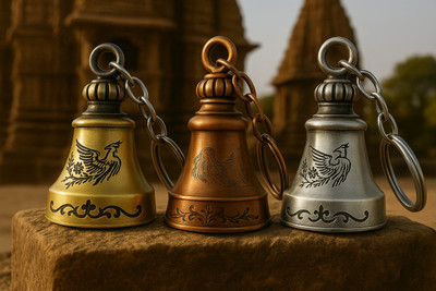 QKD THREE_KEY BELL Key Chain