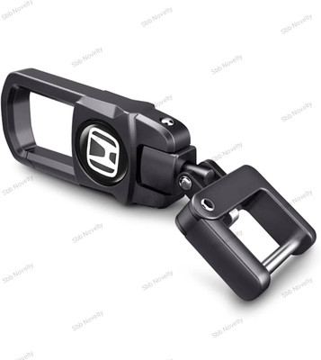 Sbb Novelty Black Color Fob Key Heavy Duty Keychain for all H-o-n-d-a Model Car Key Chain Key Chain