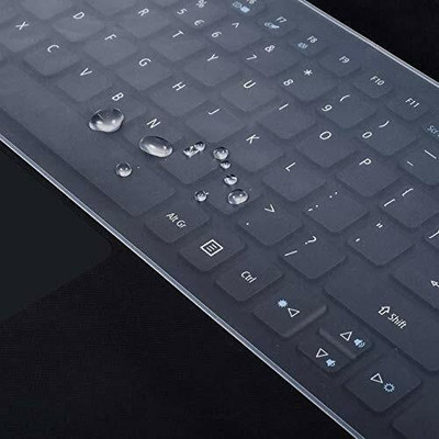 SCWORLD Universal Silicone Protector for 15.6-inch (Pack Of 1) Laptop Keyboard Skin(Transparent)