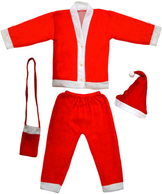 ME&YOU Santa Dress Kids Costume Wear